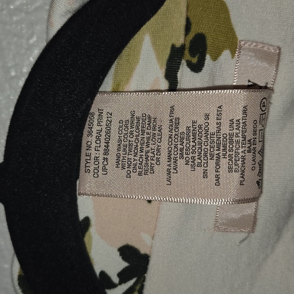 Philosophy Floral Print Knit Blazer Jacket in XL - Picture 3 of 6